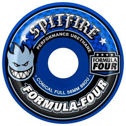 Rodas Spitfire Formula Four Conical Full Blue - 56mm 99DU