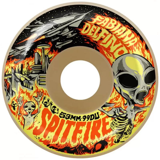 Rodas Spitfire Formula Four Fabiana Delfino Invasion Conical Full 53mm 99DU