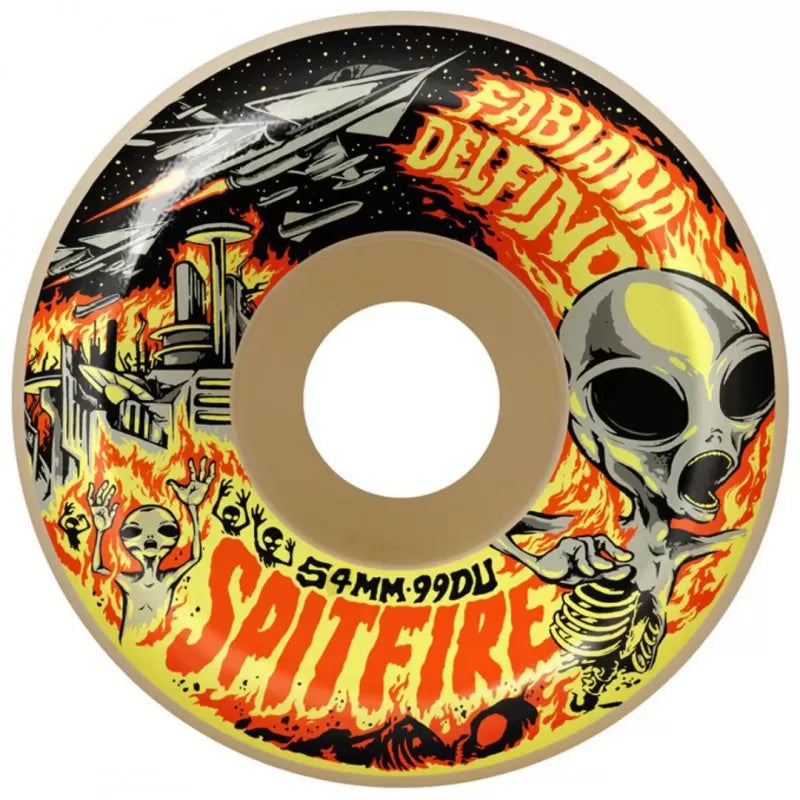 Rodas Spitfire Formula Four Fabiana Delfino Invasion Conical Full 54mm 99DU