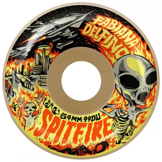 Rodas Spitfire Formula Four Fabiana Delfino Invasion Conical Full 54mm 99DU