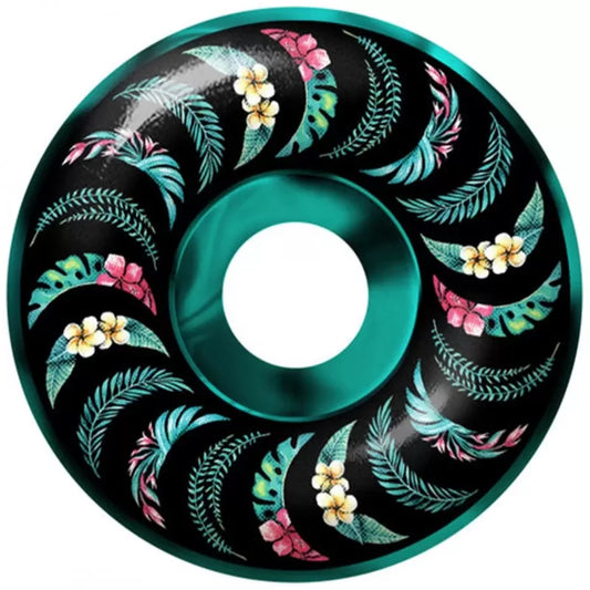Rodas Spitfire Formula Four Floral Classic Teal/Black 53mm 99Du