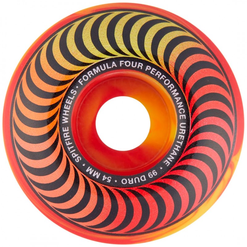 Rodas Spitfire Formula Four Multi Swirl Classic 54mm 99DU