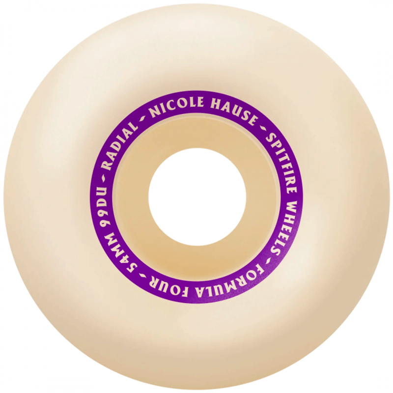 Spitfire Formula Four Nicole Hause Kitted Radial Wheels - 54mm 99DU