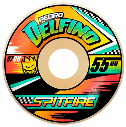 Rodas Spitfire Formula Four Pedro Delfino Turbo Radials - 55mm 97DU