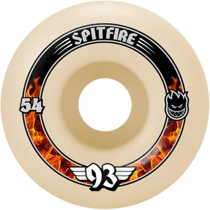 Spitfire Formula Four Radials 93s Natural Wheels - 54mm 93DU