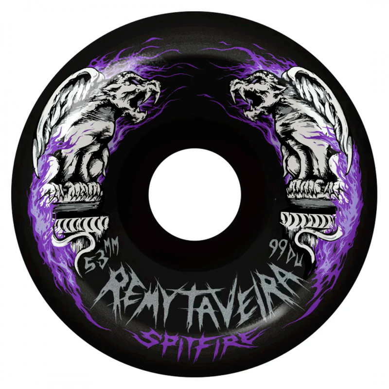 Spitfire Formula Four Remy Taveira Chimera Conical Full Black Wheels - 53mm 99DU