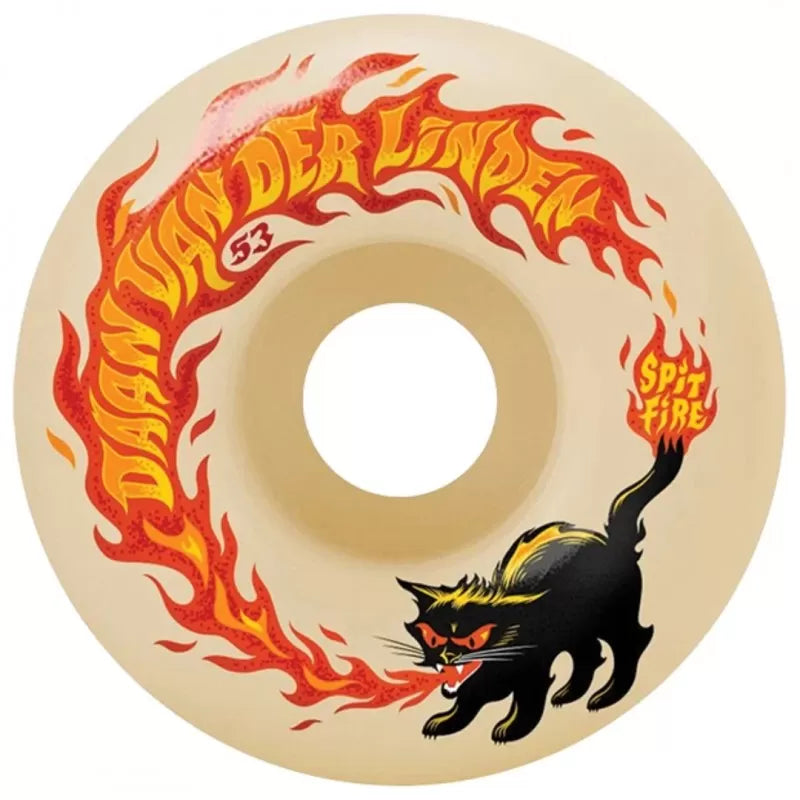 Rodas Spitfire Formula Four Van Der Linden Pyrocat Classic 53mm 99Du
