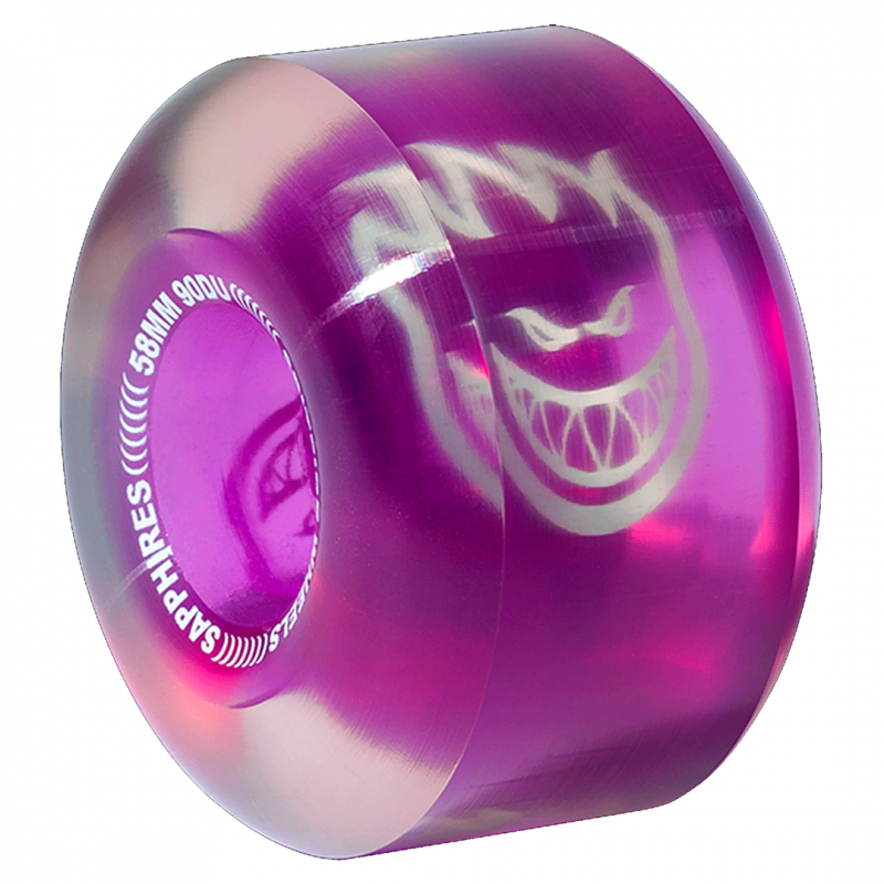 Rodas Spitfire Radials Sapphire Clear Purple - 58mm 90DU