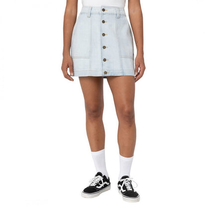 Dickies Madison W Skirt - Light Denim