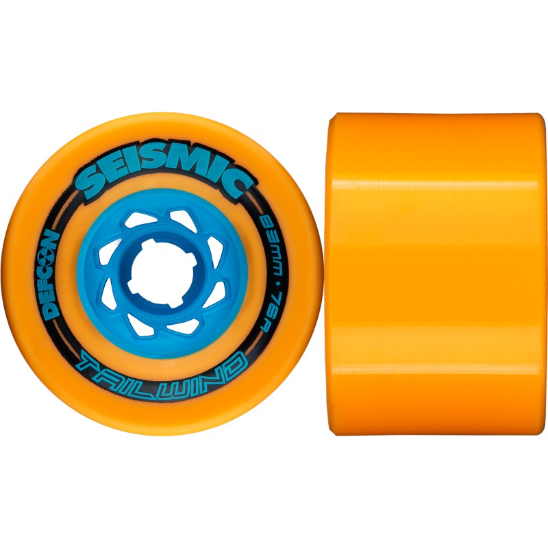 Seismic Tailwind Mango Wheels 83mm 76A