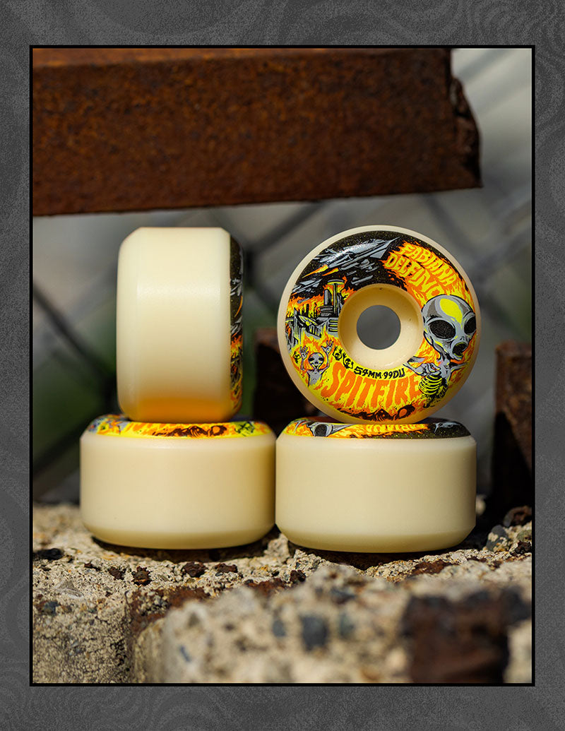 Rodas Spitfire Formula Four Fabiana Delfino Invasion Conical Full 53mm 99DU