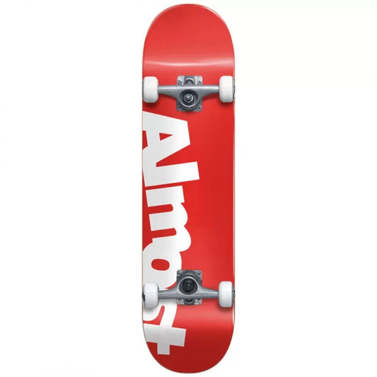 Complete Skateboard Almost Side Pipe Red - 8.125"