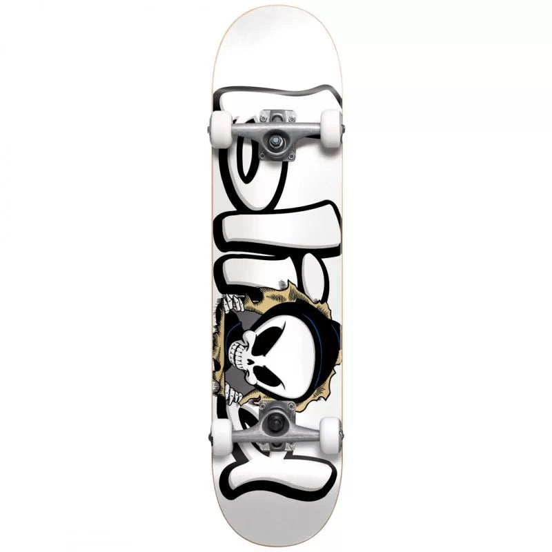  Blind Bust Out Reaper White Complete Skateboard - 7.625"
