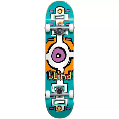 Blind Round Space Teal Youth Soft Top Complete Skateboard - 6.75" (Micro)
