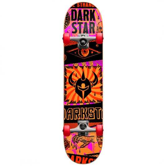Darkstar Collapse Orange Complete Skateboard 7.875"