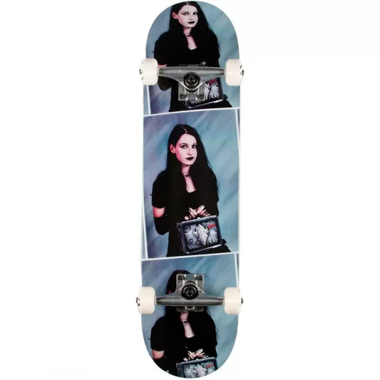Darkstar Goth Girl Premium Black 7.875" Complete Skateboard