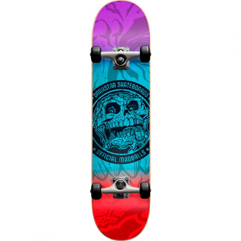 Darkstar x Madballs Fade Blue Skateboard Complete 8.25"
