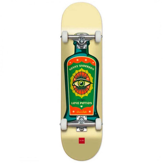 Skate Completo Chocolate Kenny Anderson Hecox Essentials - 7.75"