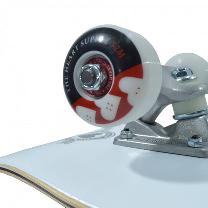 Heart Supply Orbit Logo White Complete Skateboard 7.75"