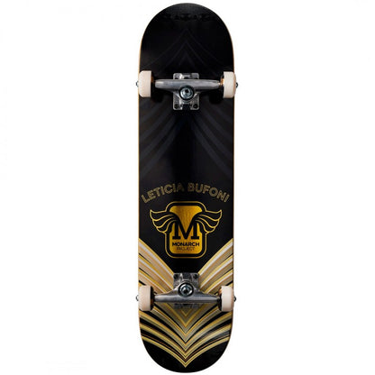 Monarch Leticia Bufoni Horus Premium Black Skateboard Complete 8.0"