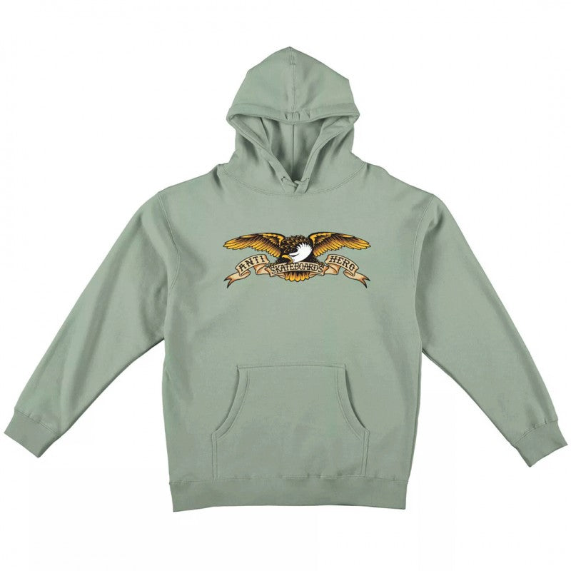 Sweatshirt Hoodie Anti-Hero Eagle - Dusty Sage