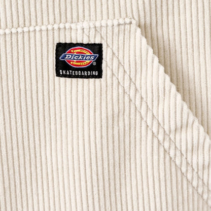 Dickies Tom Knox Corduroy Hoodie Sweatshirt - Ecru