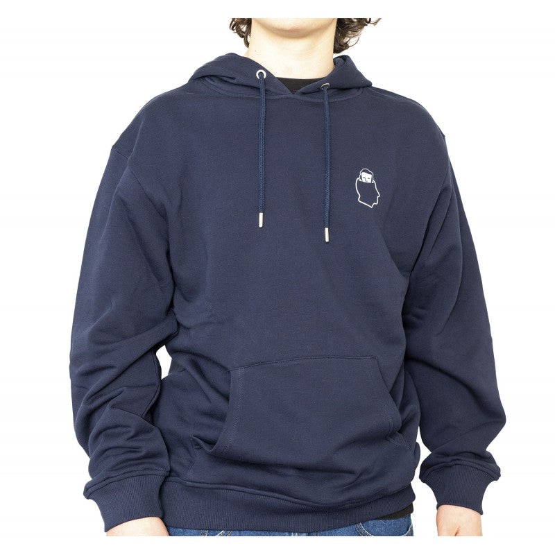 NNSNS Fill Logo Hoodie Sweatshirt - Navy