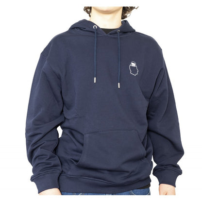 NNSNS Fill Logo Hoodie Sweatshirt - Navy