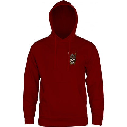 Sweat Hood Powell Peralta Andy Anderson Skull - Maroon
