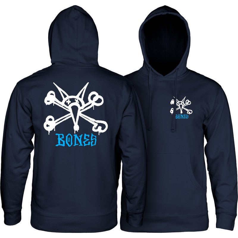 Sweat Hood Powell Peralta Rat Bones - Navy