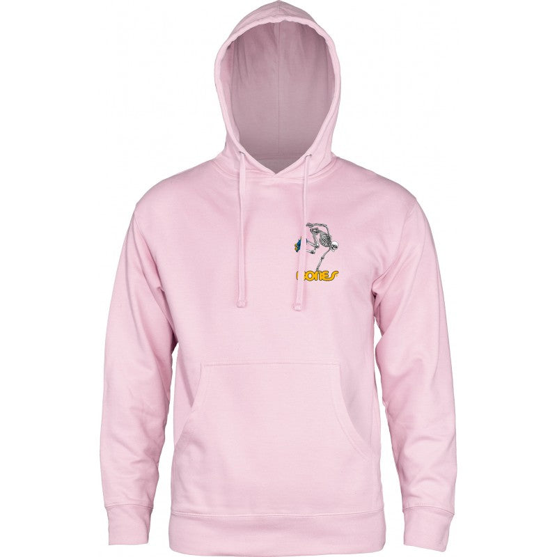 Sweat Hood Powell Peralta Skeleton Skate - Light Pink