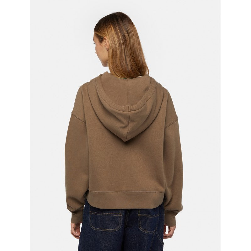 Hoodie Zip Dickies Oakport W - Mushroom