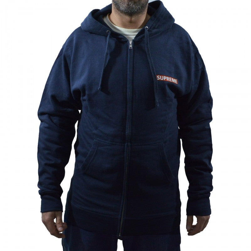 Powell Peralta Sweatshirt Hoodie Zip Supreme - Navy
