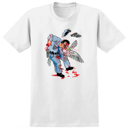 T-Shirt Anti-Hero Pigeon Attack - White