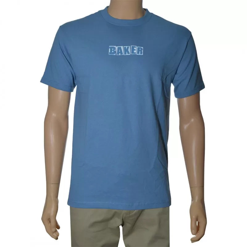 Baker Brand Logo T-Shirt - Blue