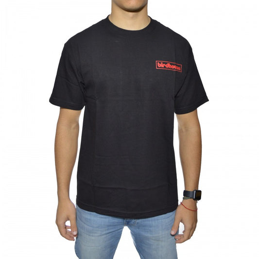 BirdHouse Bar Logo Black T-Shirt