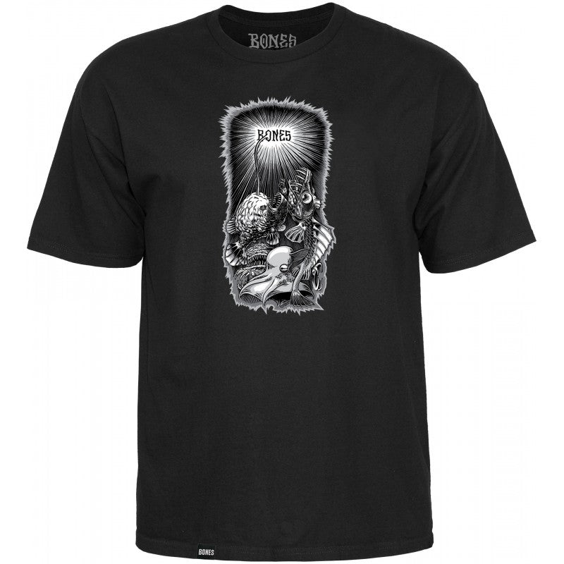 T-Shirt Bones Dark Waters - Black