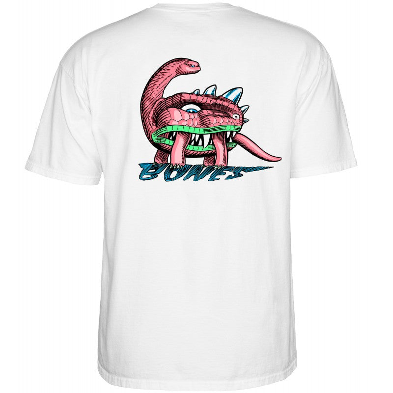 T-Shirt Bones Dino-Sortas - White