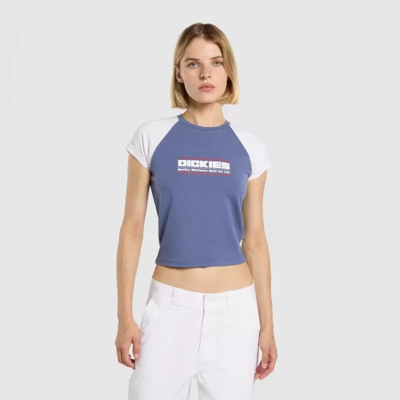 T-Shirt Dickies Derby Raglan Indigo