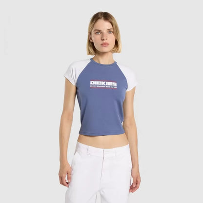 T-Shirt Dickies Derby Raglan Indigo