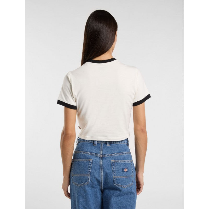 T-Shirt Dickies Lewistown Ringer W - Egret