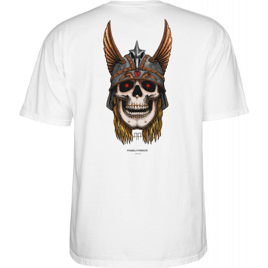 T-Shirt Powell Peralta Andy Anderson Skull White