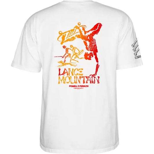 T-Shirt Powell Peralta Bones Brigade Lance Mountain Series 17 - White