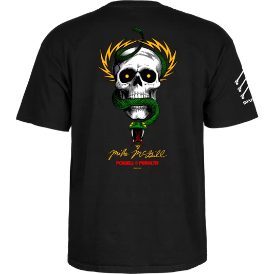 T-Shirt Powell Peralta Bones Brigade Mike McGill Series 17 - Black