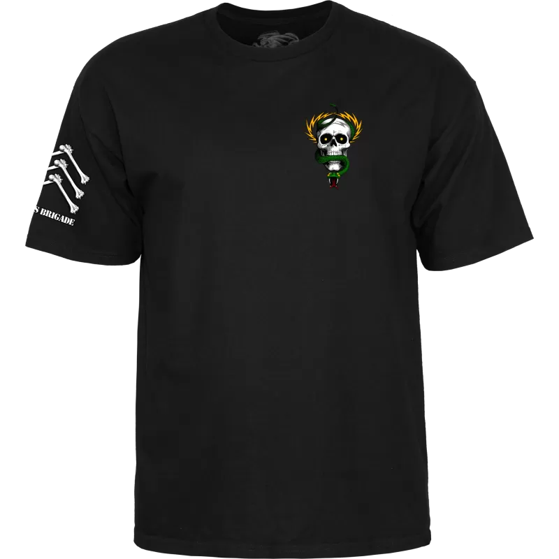 T-Shirt Powell Peralta Bones Brigade Mike McGill Series 17 - Black
