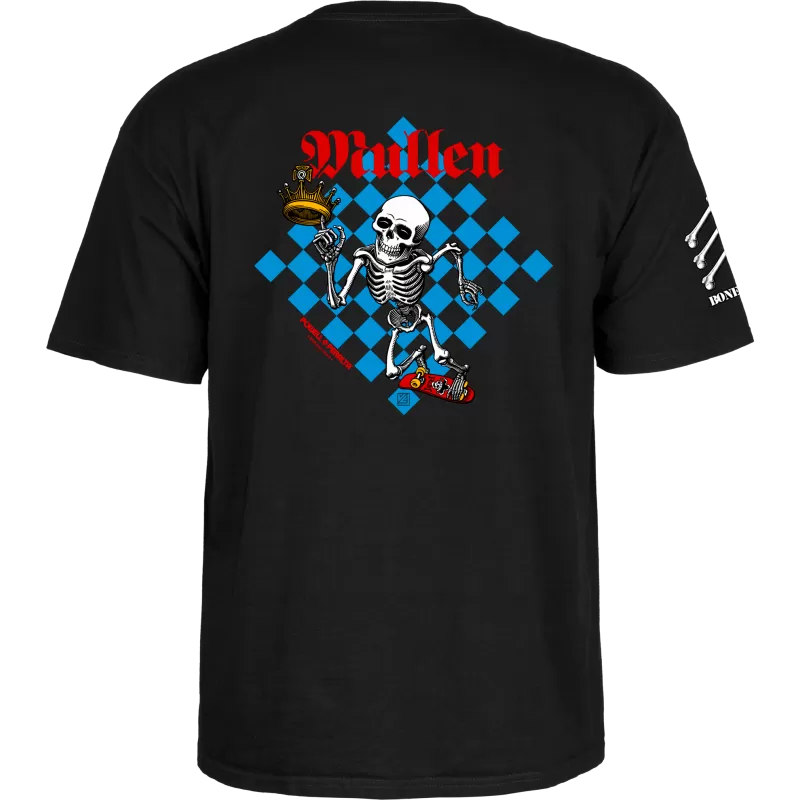 T-Shirt Powell Peralta Bones Brigade Rodney Mullen Serie 17 - Black
