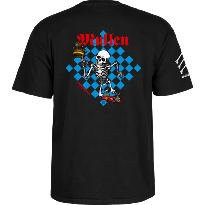 T-Shirt Powell Peralta Bones Brigade Rodney Mullen Serie 17 - Black