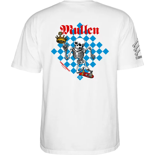 T-Shirt Powell Peralta Bones Brigade Rodney Mullen Series 17 - White