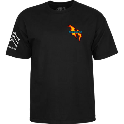 T-Shirt Powell Peralta Bones Brigade Tommy Guerrero Series 17 - Black