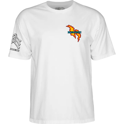 T-Shirt Powell Peralta Bones Brigade Tommy Guerrero Serie 17 - White